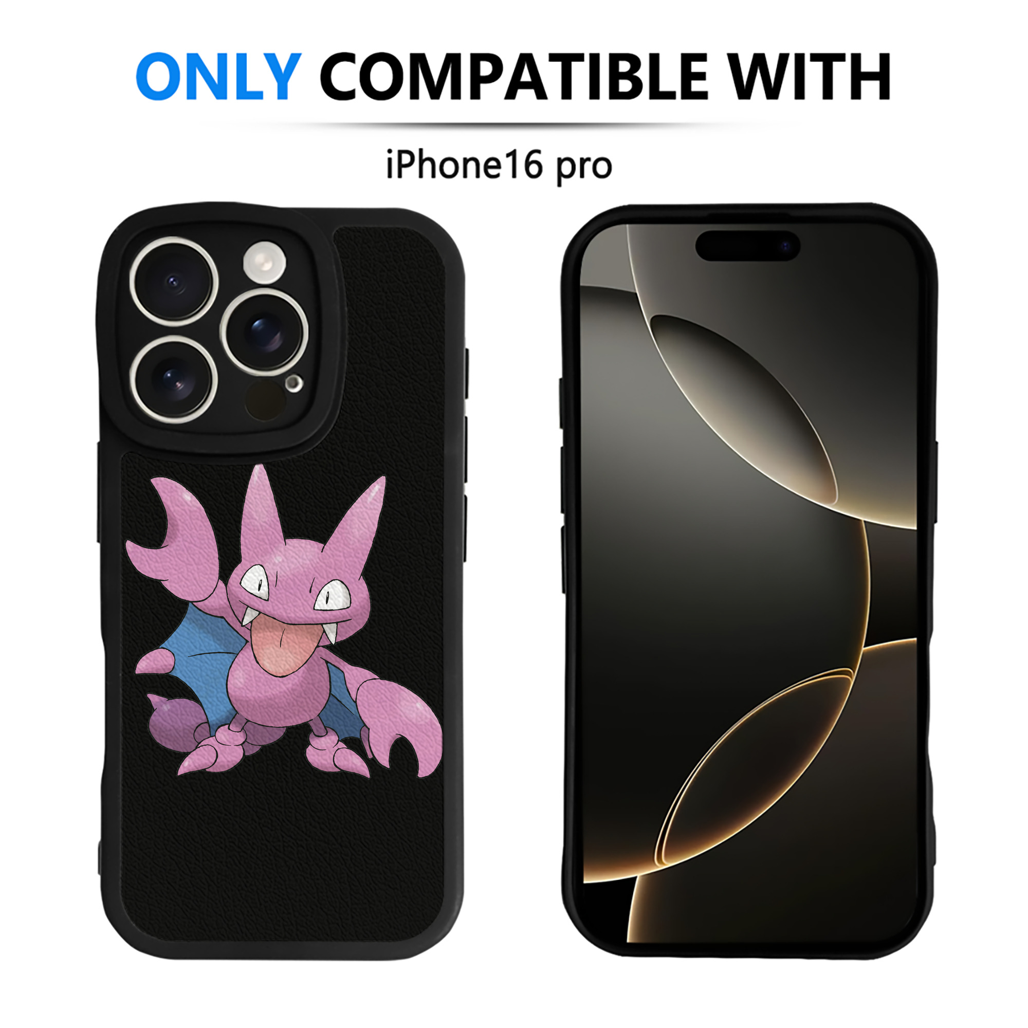 （画像用） ポケットモンスター Pokémon 【iPhone 16シリーズ対応】シリコンスマホケース（レザー調） 材質：シリコン